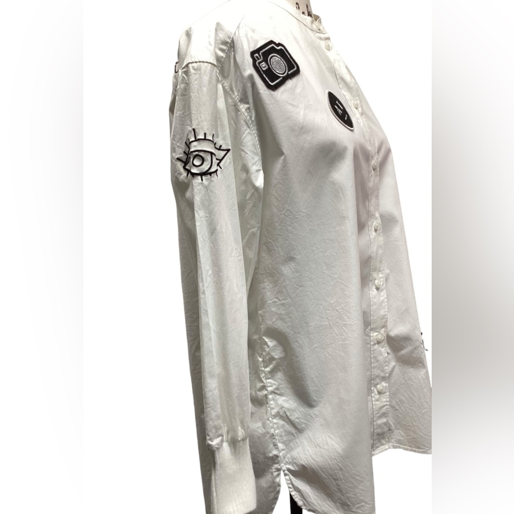 Armani Exchange Patch Blouse. Size Large - image 8